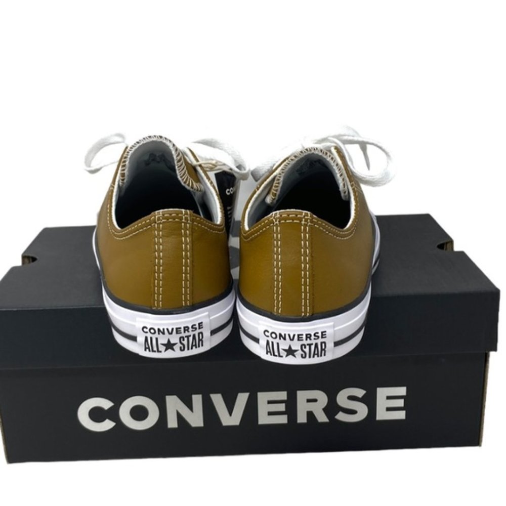 Converse Ctas OX Low Sneakers Skate For Men Shoes Leather Brown Casual A09977C - Picture 7 of 9